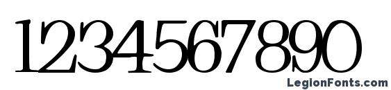 Fairchild85 regular ttext Font, Number Fonts