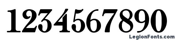 Fairfaxs Font, Number Fonts