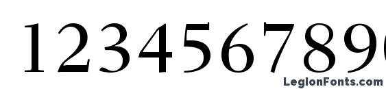 Fairfield LT 55 Medium Font, Number Fonts