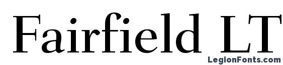 Fairfield LT 55 Medium Font