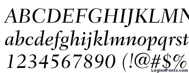 глифы шрифта Fairfield LT 56 Medium Italic, символы шрифта Fairfield LT 56 Medium Italic, символьная карта шрифта Fairfield LT 56 Medium Italic, предварительный просмотр шрифта Fairfield LT 56 Medium Italic, алфавит шрифта Fairfield LT 56 Medium Italic, шрифт Fairfield LT 56 Medium Italic