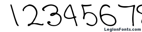 Fairtrade53 bold Font, Number Fonts