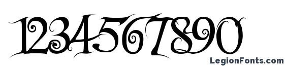Fairydust Font, Number Fonts