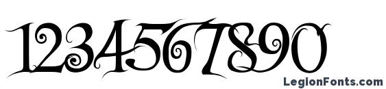 FairydustB Font, Number Fonts