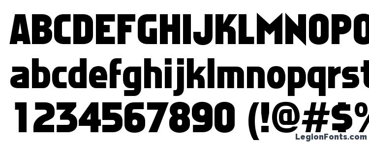 глифы шрифта Faktos Bold, символы шрифта Faktos Bold, символьная карта шрифта Faktos Bold, предварительный просмотр шрифта Faktos Bold, алфавит шрифта Faktos Bold, шрифт Faktos Bold