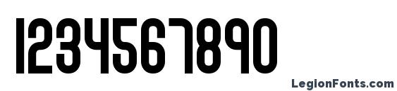 False Positive BRK Font, Number Fonts