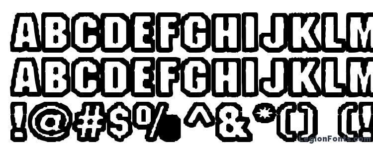 glyphs Fanatika One font, сharacters Fanatika One font, symbols Fanatika One font, character map Fanatika One font, preview Fanatika One font, abc Fanatika One font, Fanatika One font