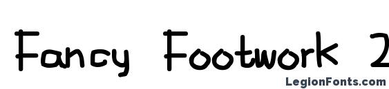 Fancy Footwork 2 font, free Fancy Footwork 2 font, preview Fancy Footwork 2 font