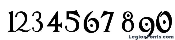FantaisieArtistique Font, Number Fonts