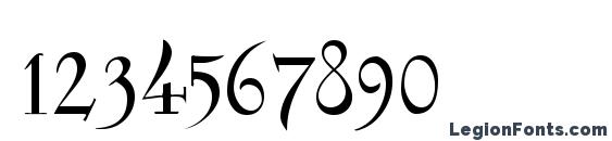 Fantasy One Font, Number Fonts