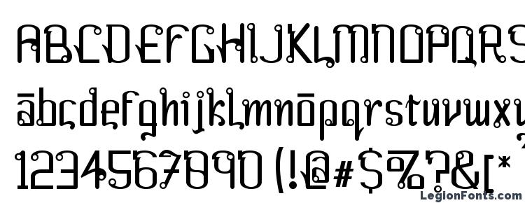 глифы шрифта Farang, символы шрифта Farang, символьная карта шрифта Farang, предварительный просмотр шрифта Farang, алфавит шрифта Farang, шрифт Farang