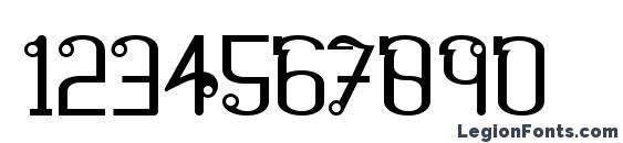 Farang Font, Number Fonts