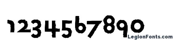 Farmhaus Not So Normal ITC TT Font, Number Fonts