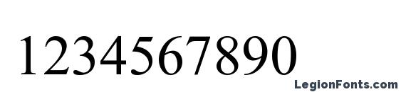 Farsi Simple Bold Font, Number Fonts
