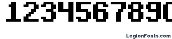 Fasttracker ii Font, Number Fonts