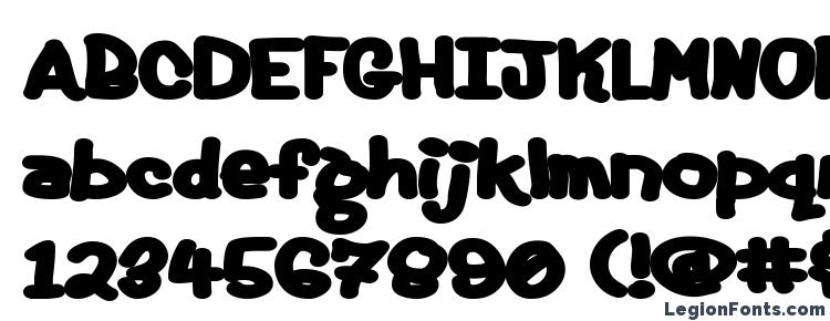 glyphs Fat font, сharacters Fat font, symbols Fat font, character map Fat font, preview Fat font, abc Fat font, Fat font