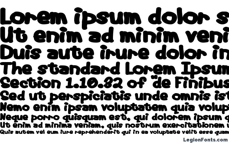 specimens Fat font, sample Fat font, an example of writing Fat font, review Fat font, preview Fat font, Fat font