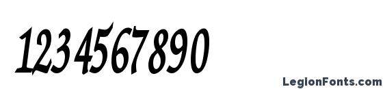 Fate regular Font, Number Fonts