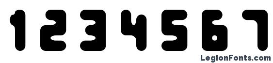 Fatprg Font, Number Fonts