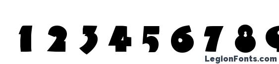 Fatso Font, Number Fonts