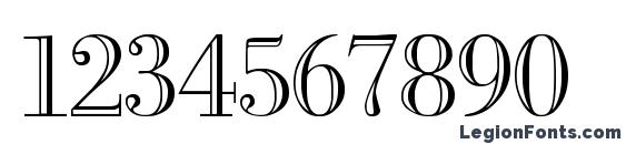 Faust Font, Number Fonts