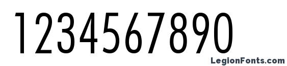 Favoritlightcondc Font, Number Fonts