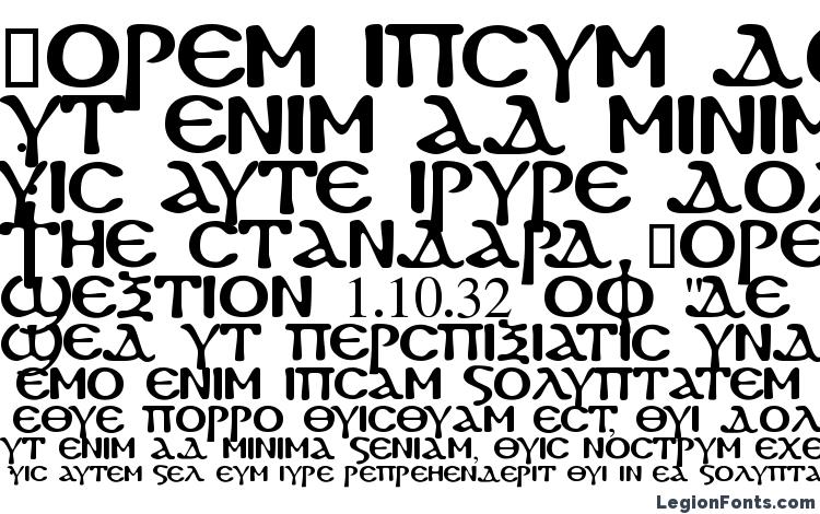 specimens Fayiumssk font, sample Fayiumssk font, an example of writing Fayiumssk font, review Fayiumssk font, preview Fayiumssk font, Fayiumssk font