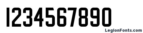 Featured Item Font, Number Fonts
