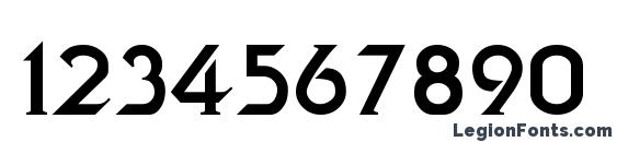 FederationClassicMovie Font, Number Fonts