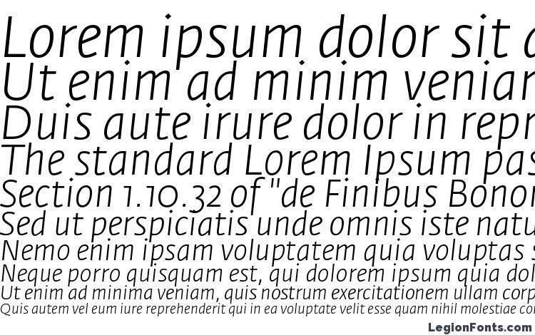 specimens FedraSansPro LightItalic font, sample FedraSansPro LightItalic font, an example of writing FedraSansPro LightItalic font, review FedraSansPro LightItalic font, preview FedraSansPro LightItalic font, FedraSansPro LightItalic font