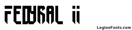 Fedyral II font, free Fedyral II font, preview Fedyral II font