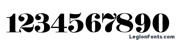 Fellowmaiden Semibold Font, Number Fonts