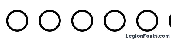 Female and Male Symbols Font, Number Fonts