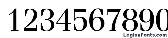Fenice Regular BT Font, Number Fonts