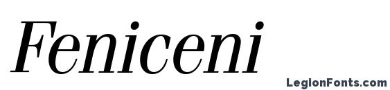 Feniceni font, free Feniceni font, preview Feniceni font