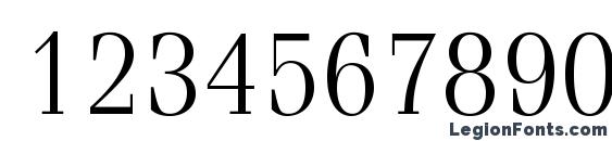 FeniceStd Light Font, Number Fonts
