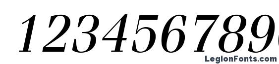 FeniceStd Oblique Font, Number Fonts