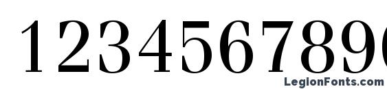 FeniceStd Regular Font, Number Fonts