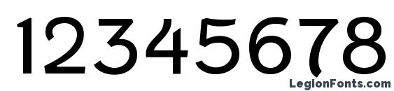 FenwickLt Regular Font, Number Fonts