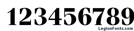 Ferrara Bold Font, Number Fonts