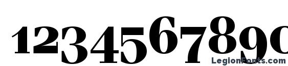 Ferrara Osf Bold Font, Number Fonts