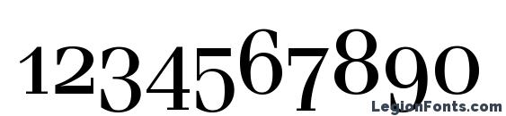 Ferrara Osf Regular Font, Number Fonts