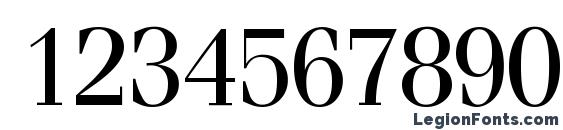 Fervent Regular DB Font, Number Fonts