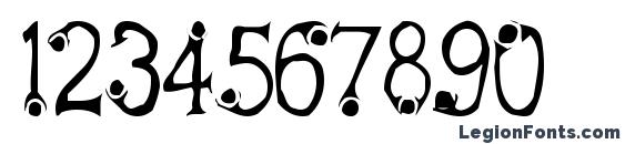 Feta Font, Number Fonts