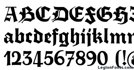 Fette Trump Deutsch Font Download Free / LegionFonts