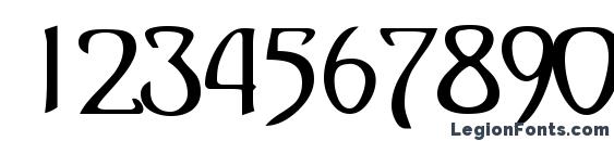 Fezssk Font, Number Fonts