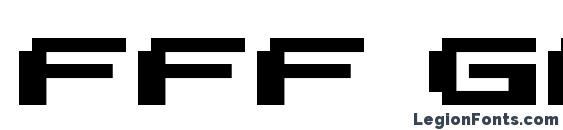 Fff galaxy bold Font