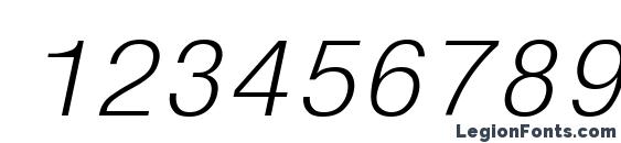 Fhdli Font, Number Fonts