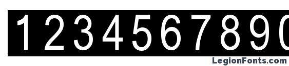 Fiboxbb Font, Number Fonts