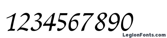 Fidelio mn Font, Number Fonts
